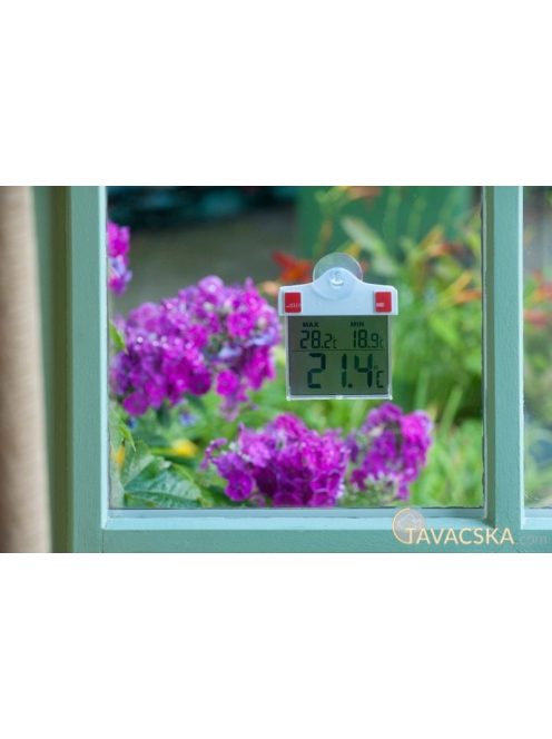 Digitális thermometer ablakba