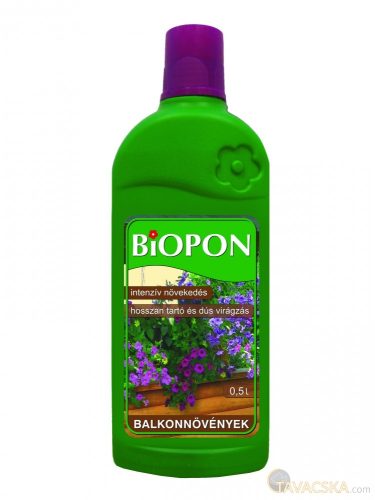 Biopon balkonnövények tápoldat 0,5l