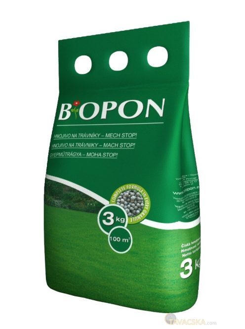 Biopon mohás gyeptáp 3 kg