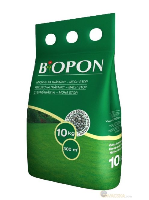 Biopon mohás gyeptáp 10 kg