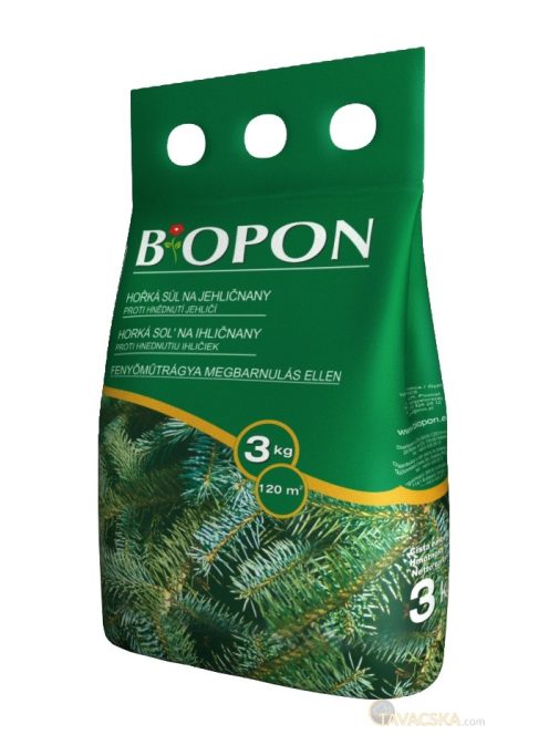 Biopon 3 kg tűlevelű barnulás elleni növénytáp