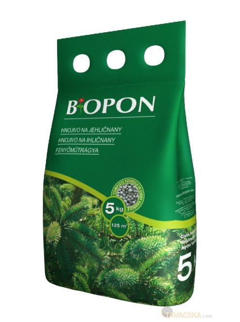 Biopon tűlevelű növénytáp 5 kg