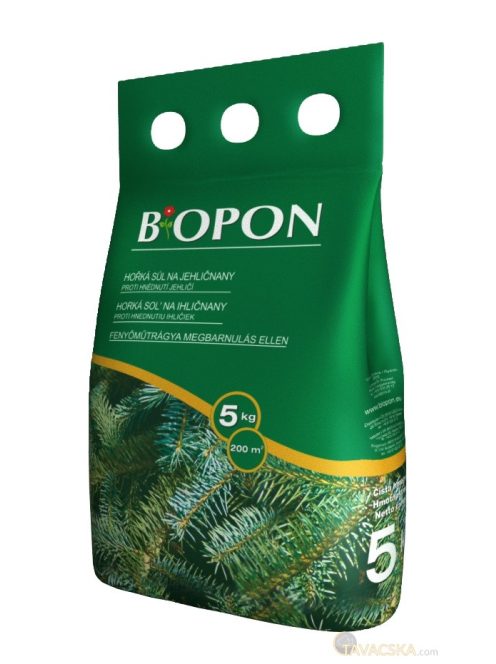 Biopon tűlevelű barnulása elleni növénytáp 5kg