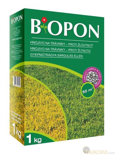 Biopon gyep sárgulás elleni növénytáp 1 kg