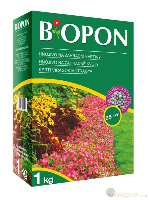 Biopon kerti virág növénytáp 1 kg