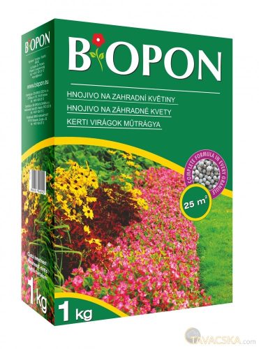 Biopon kerti virág növénytáp 1 kg