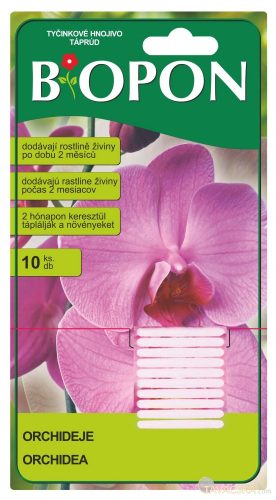 Biopon táprúd orchideához 10 db/cs