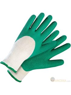   Poliamid, kötött gyapjú bélésű latex bevonatos kesztyű méret 8