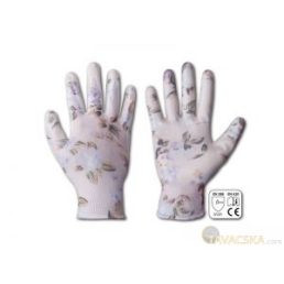 Kesztyű  NITROX FLOWERS nitryl gumové 6 méret