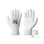 Kesztyű  PURE WHITE polyuretan 9  méret