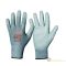 Pu bevonatú kötött kesztyű, légáteresztő méret 9